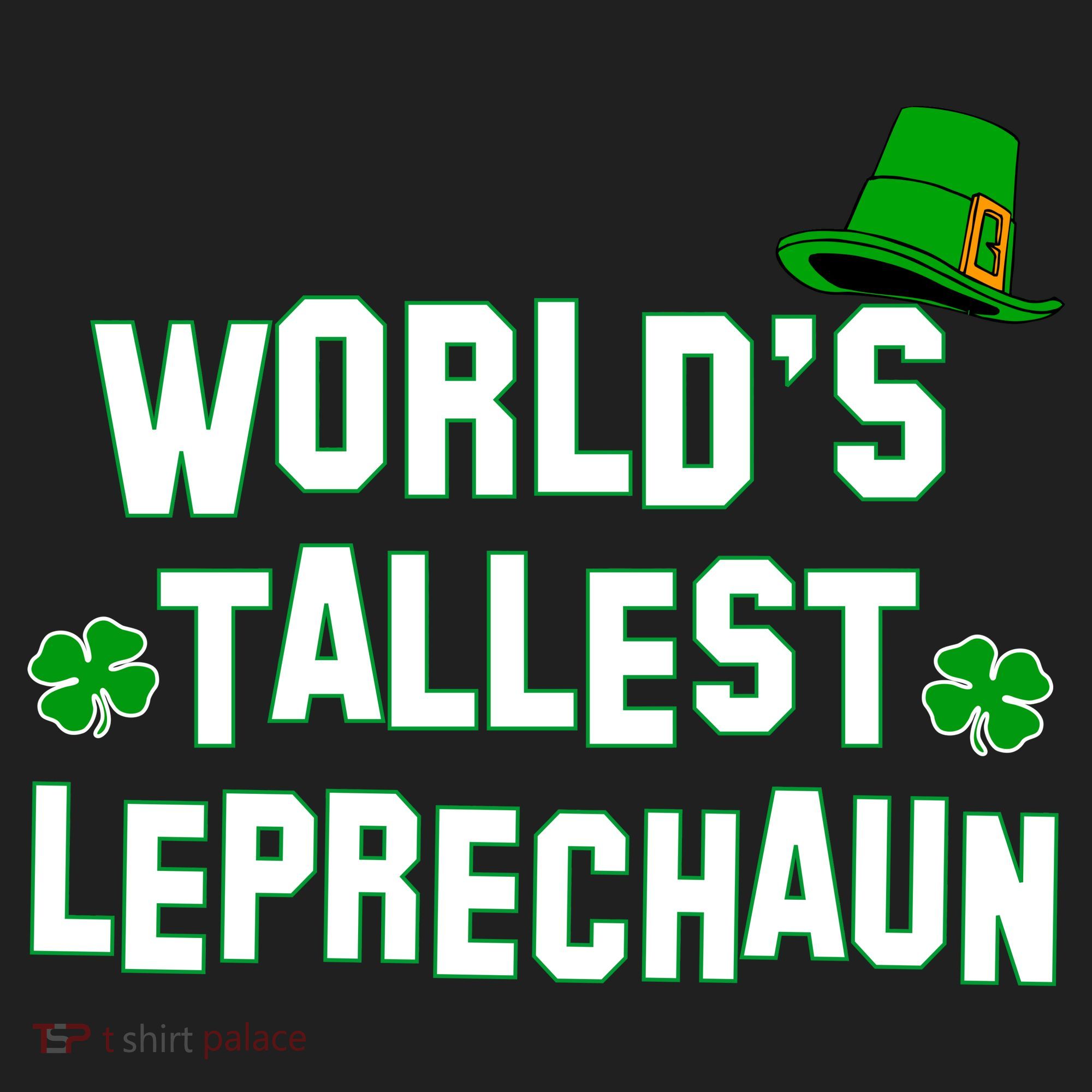 World's Tallest Leprechaun Golf Towel