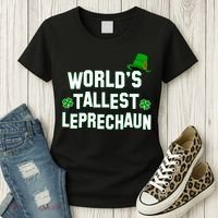 World's Tallest Leprechaun Women's T-Shirt thumb 3
