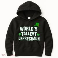 World's Tallest Leprechaun Kids Hoodie thumb 0