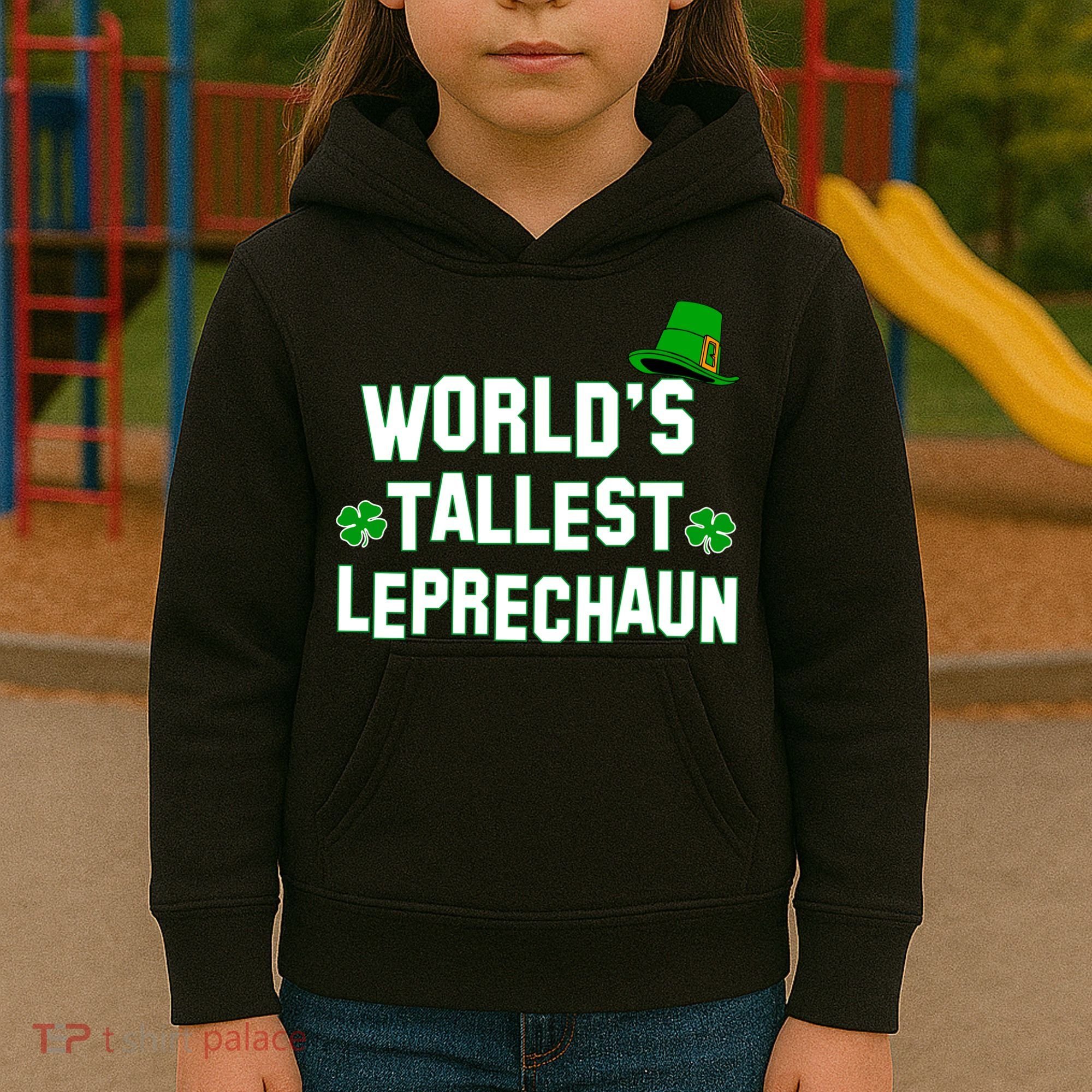 World's Tallest Leprechaun Kids Hoodie