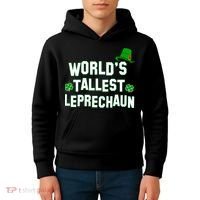 World's Tallest Leprechaun Kids Hoodie thumb 4
