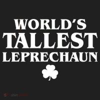 World's Tallest Leprechaun Clover Funny St. Patrick's Day Beanie thumb 2