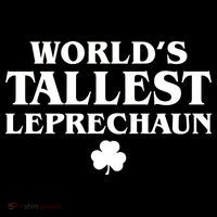 World's Tallest Leprechaun Clover Funny St. Patrick's Day Women's Hoodie thumb 2