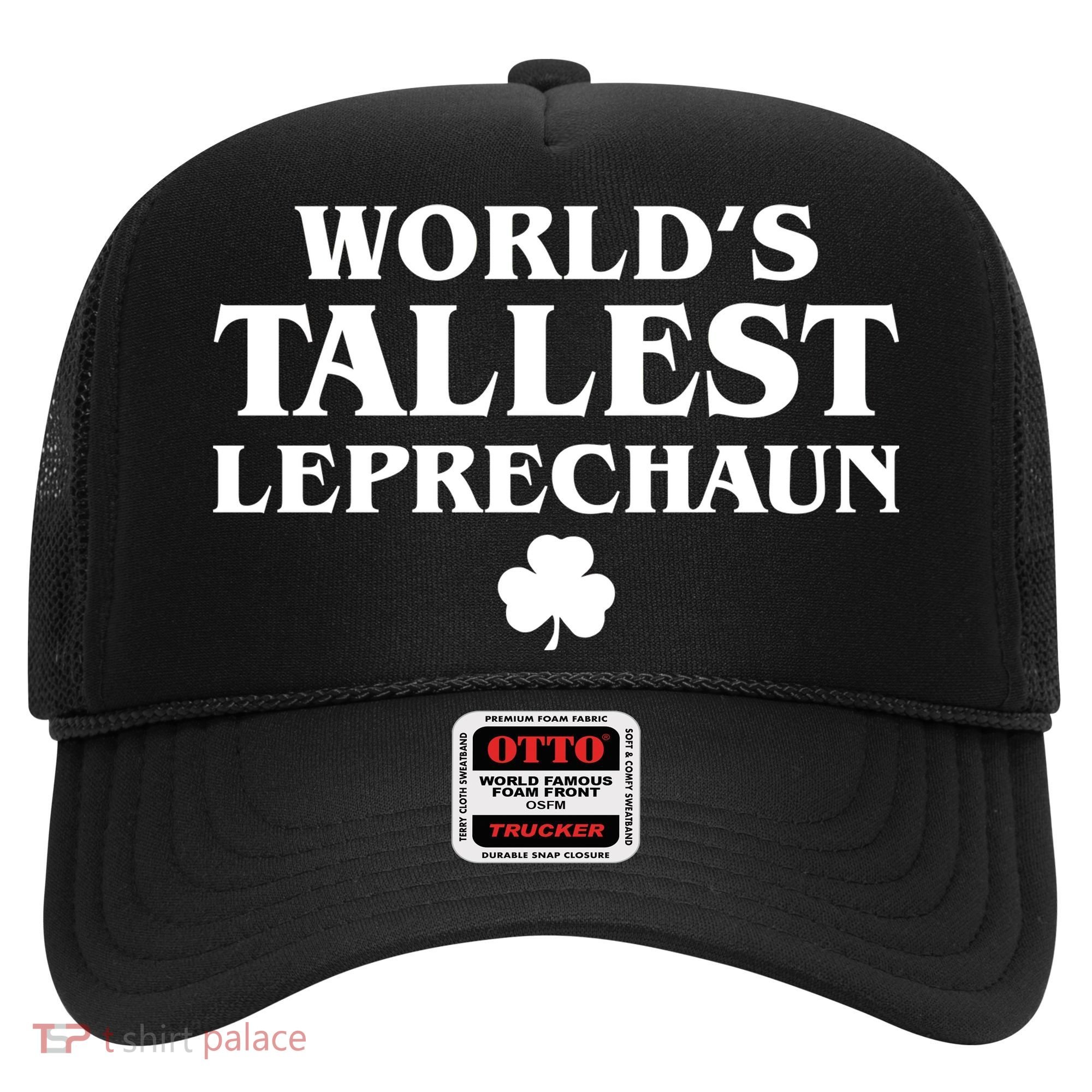 World's Tallest Leprechaun Clover Funny St. Patrick's Day Hat