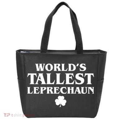 World's Tallest Leprechaun Clover Funny St. Patrick's Day Tote Bag