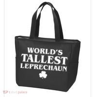World's Tallest Leprechaun Clover Funny St. Patrick's Day Tote Bag thumb 3