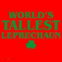 World's Tallest Leprechaun Clover Funny St. Patrick's Day Santa Hat thumb 1