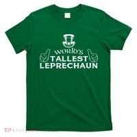 World's Tallest Leprechaun Funny T-Shirt thumb 0