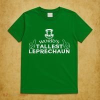 World's Tallest Leprechaun Funny T-Shirt thumb 5