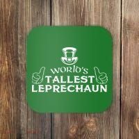 World's Tallest Leprechaun Funny Coaster thumb 0