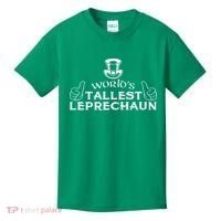 World's Tallest Leprechaun Funny Kids T-Shirt thumb 0