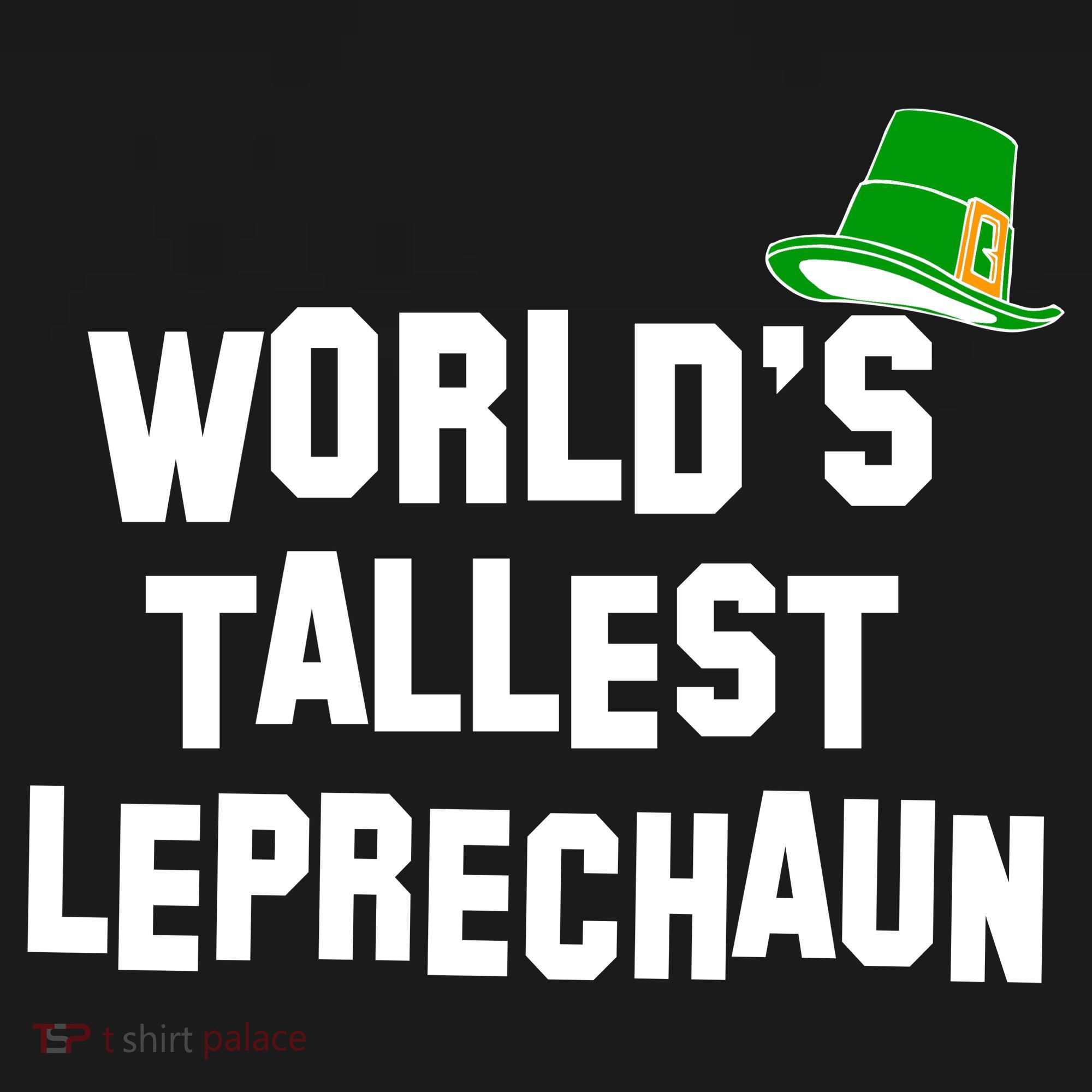 World's Tallest Leprechaun Funny St Patricks Day Apron