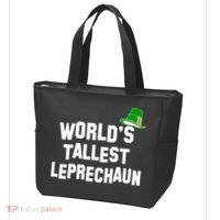 World's Tallest Leprechaun Funny St Patricks Day Tote Bag thumb 3