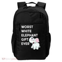 Worst White Christmas Gift Ever Backpack thumb 0