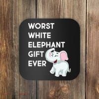 Worst White Christmas Gift Ever Coaster thumb 0