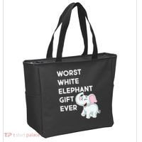 Worst White Christmas Gift Ever Tote Bag thumb 2