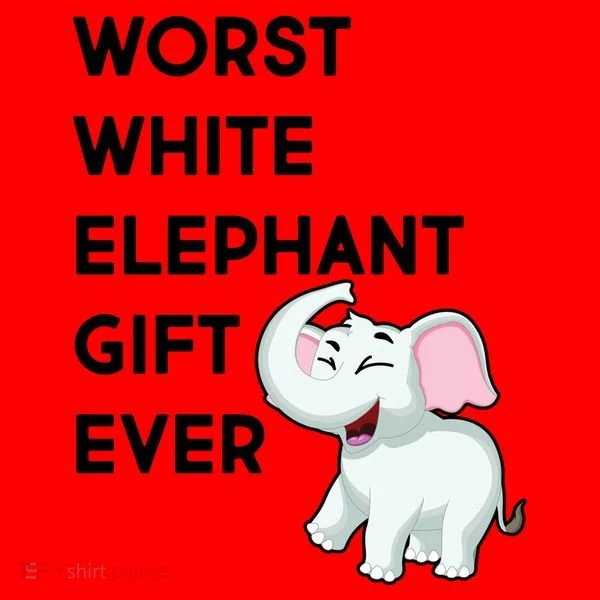 Worst White Christmas Gift Ever Santa Hat