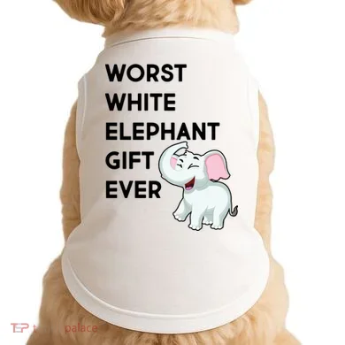 Worst White Christmas Gift Ever Doggie Tank