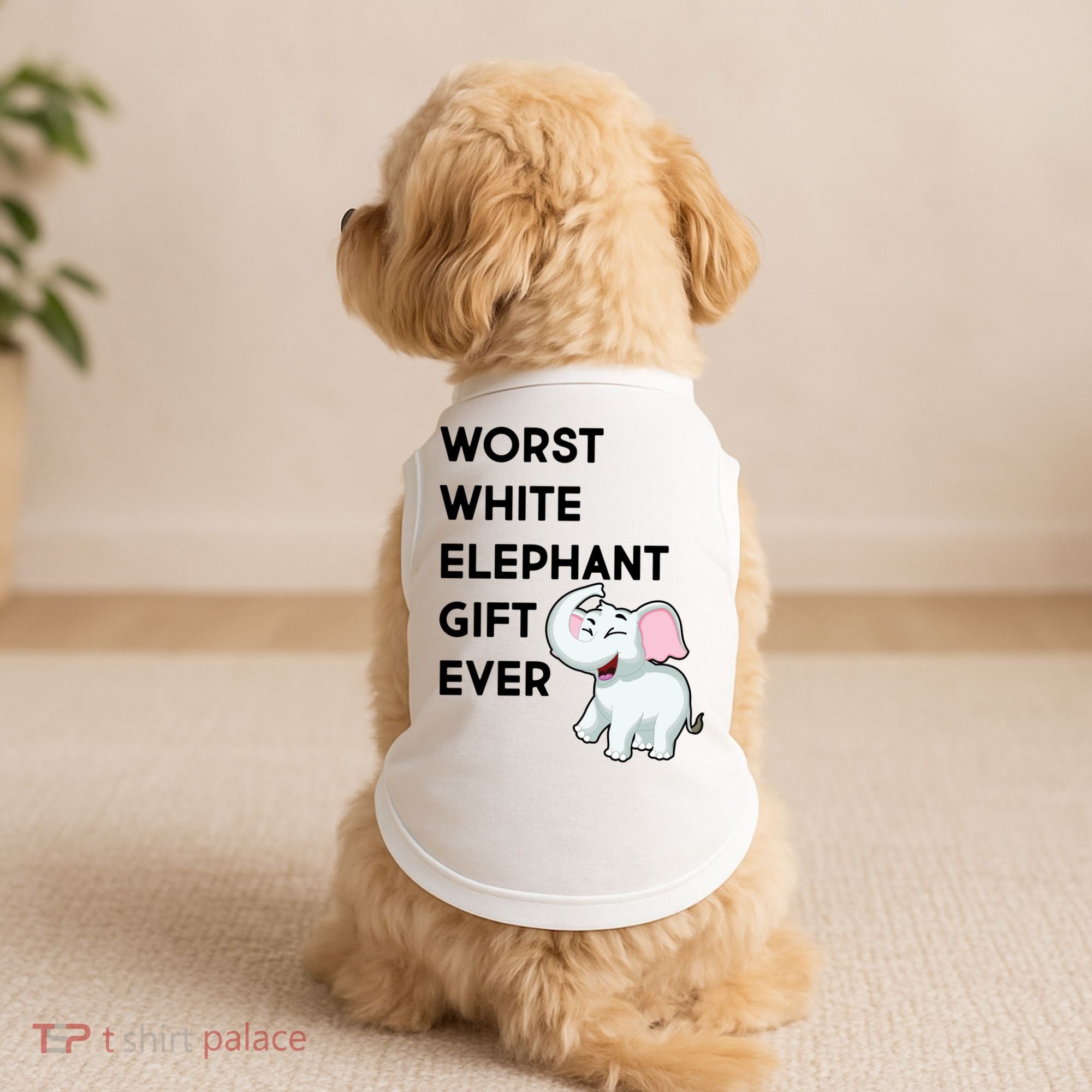 Worst White Christmas Gift Ever Doggie Tank