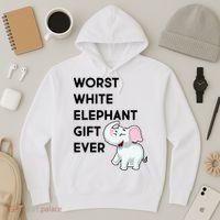 Worst White Christmas Gift Ever Hoodie thumb 3
