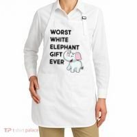 Worst White Christmas Gift Ever Apron thumb 2