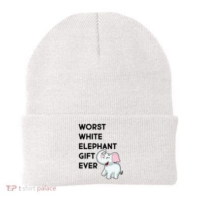 Worst White Christmas Gift Ever Beanie