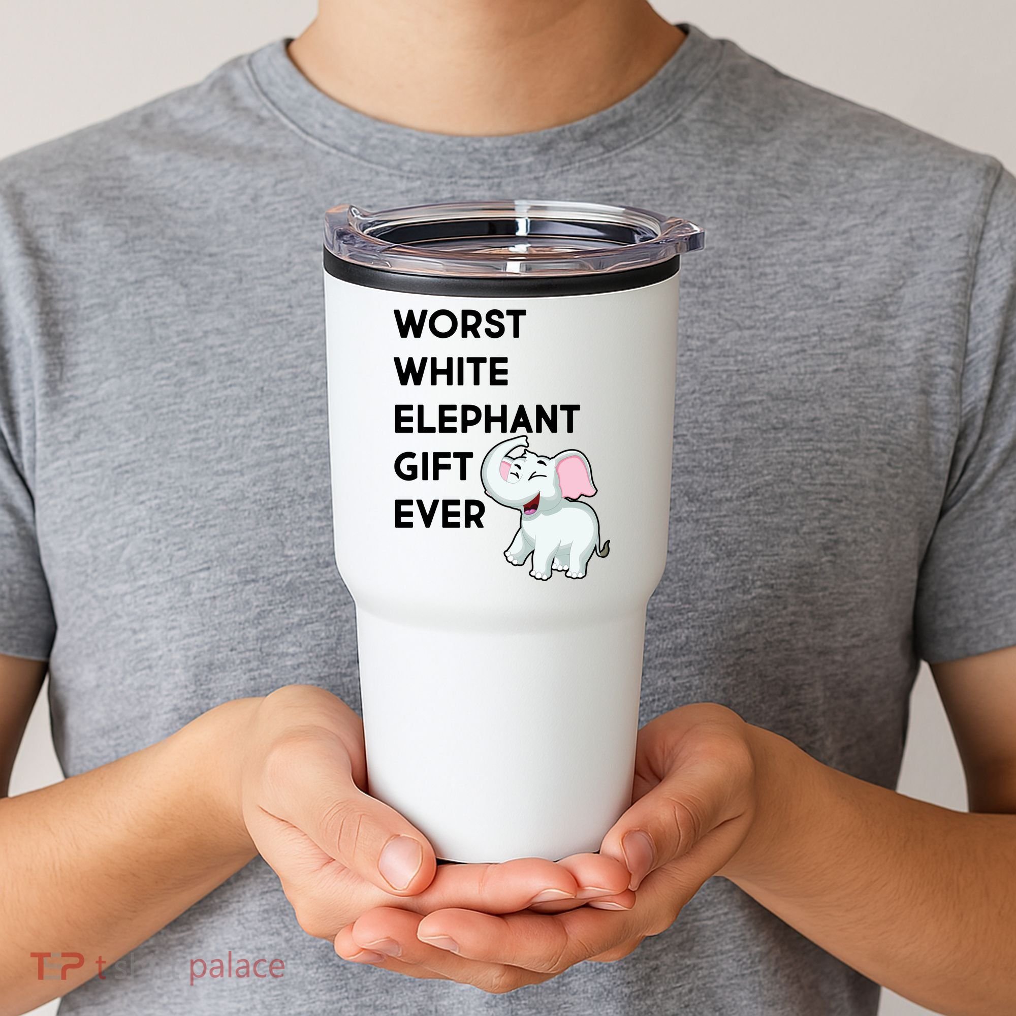 Worst White Christmas Gift Ever Tumbler