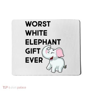 Worst White Christmas Gift Ever Mousepad