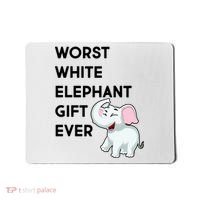 Worst White Christmas Gift Ever Mousepad thumb 0