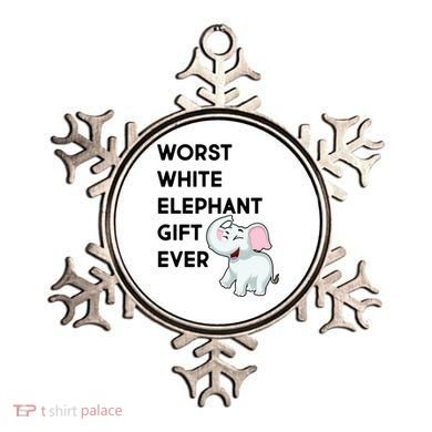 Worst White Christmas Gift Ever Ornament
