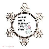 Worst White Christmas Gift Ever Ornament thumb 0