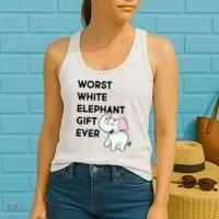 Worst White Christmas Gift Ever Women's Tank Top thumb 2