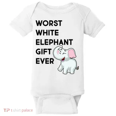 Worst White Christmas Gift Ever Baby Bodysuit