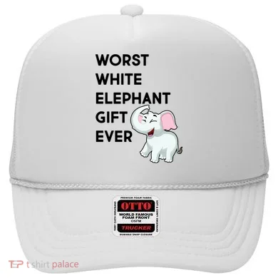 Worst White Christmas Gift Ever Hat