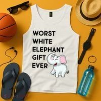 Worst White Christmas Gift Ever Tank Top thumb 4