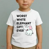 Worst White Christmas Gift Ever Toddler T-Shirt thumb 2