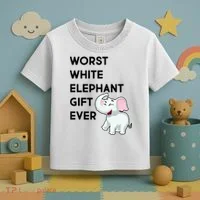 Worst White Christmas Gift Ever Toddler T-Shirt thumb 3