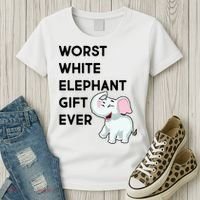 Worst White Christmas Gift Ever Women's T-Shirt thumb 3