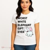 Worst White Christmas Gift Ever Women's T-Shirt thumb 4