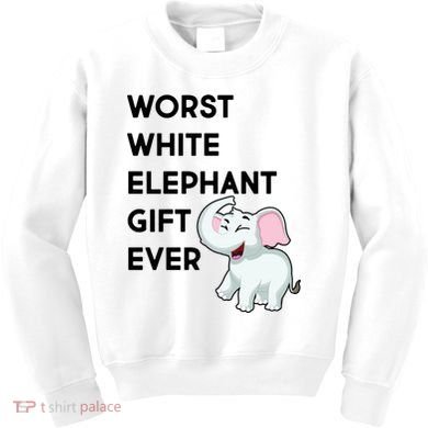 Worst White Christmas Gift Ever Kids Sweatshirt