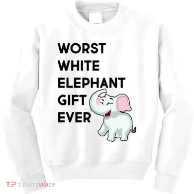 Worst White Christmas Gift Ever Kids Sweatshirt