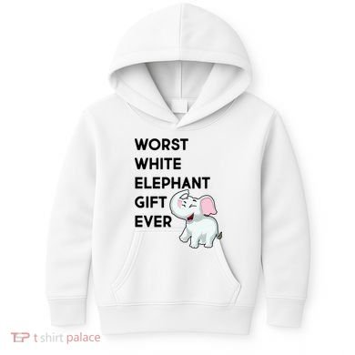 Worst White Christmas Gift Ever Kids Hoodie