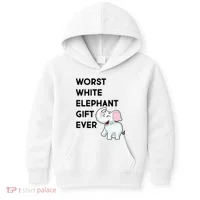 Worst White Christmas Gift Ever Kids Hoodie thumb 0