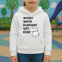 Worst White Christmas Gift Ever Kids Hoodie thumb 3