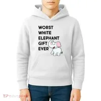 Worst White Christmas Gift Ever Kids Hoodie thumb 4