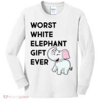 Worst White Christmas Gift Ever Kids Long Sleeve Shirt thumb 0