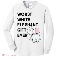 Worst White Christmas Gift Ever Kids Long Sleeve Shirt thumb 0