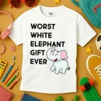Worst White Christmas Gift Ever Kids T-Shirt thumb 3