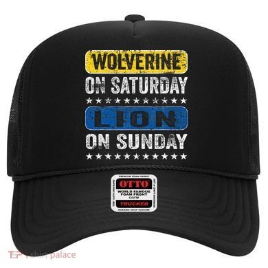 Wolverine On Saturday Lion On Sunday Hat