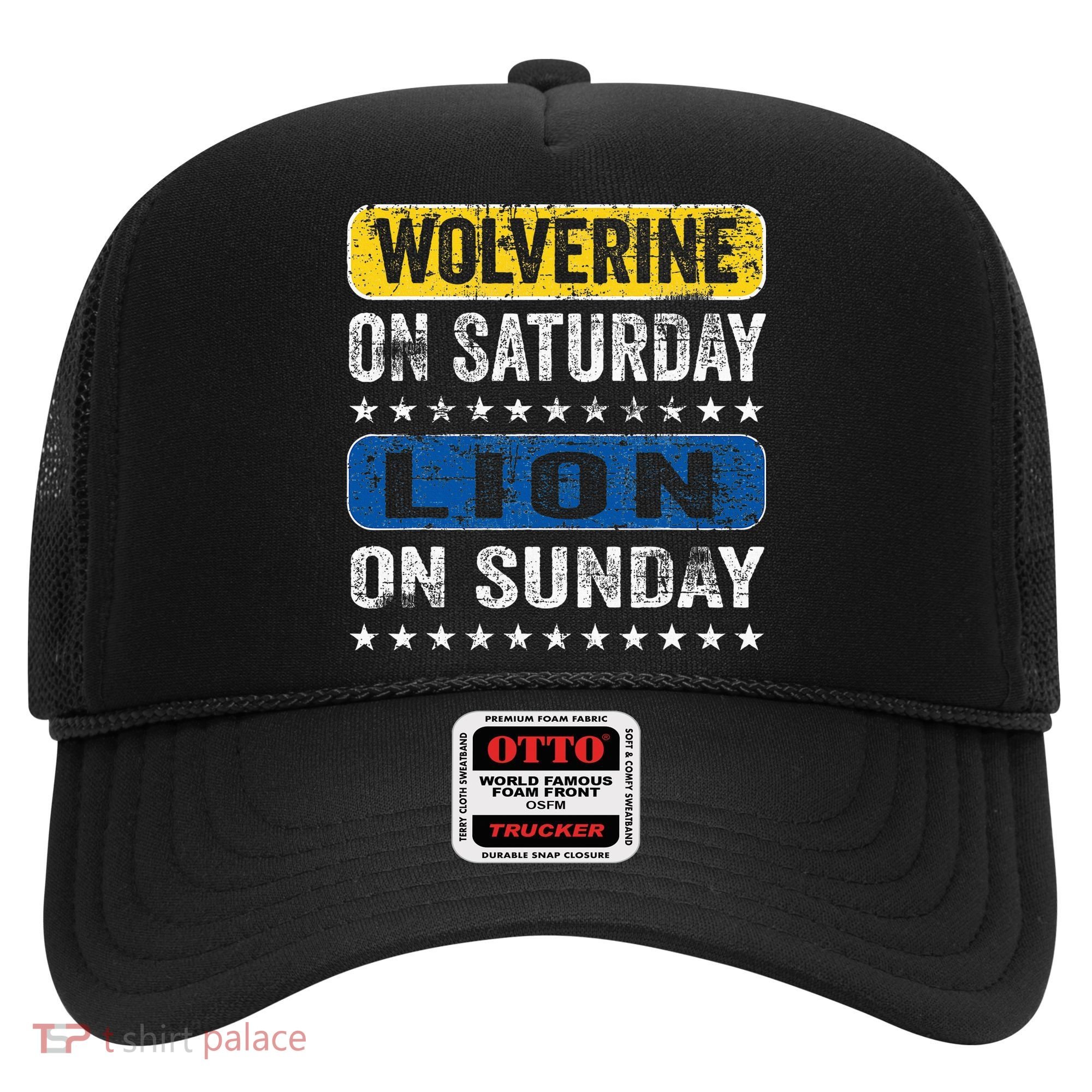 Wolverine On Saturday Lion On Sunday Hat